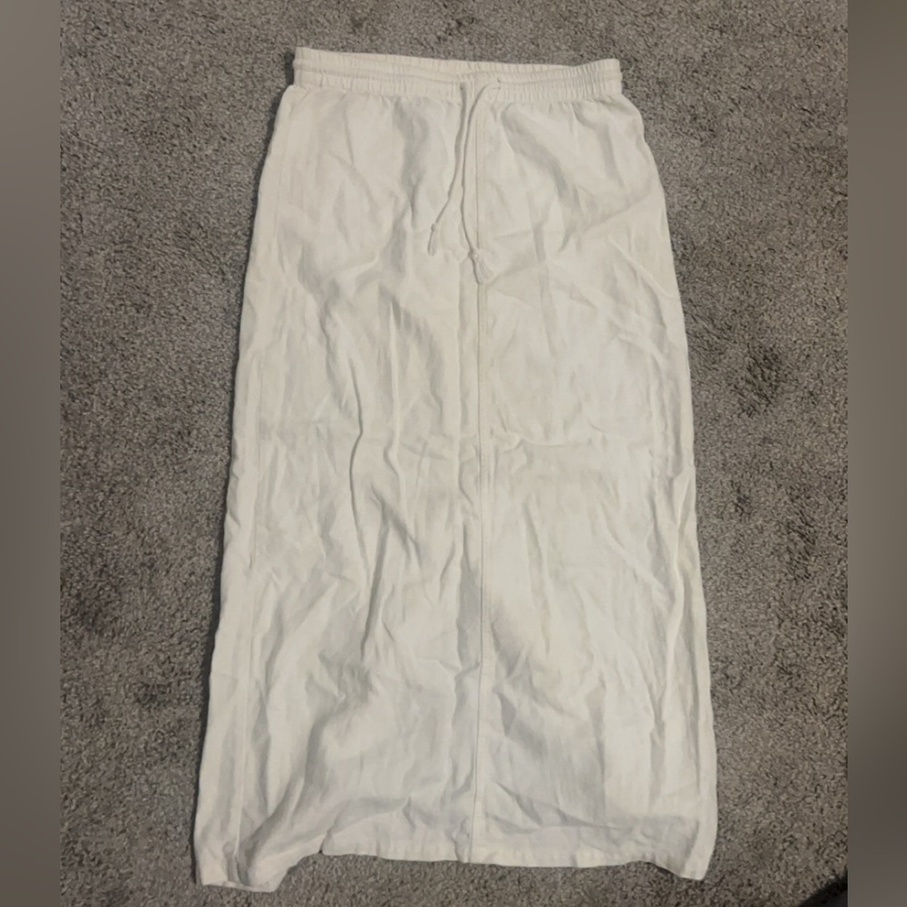 Brandy mehlville linen skirt
